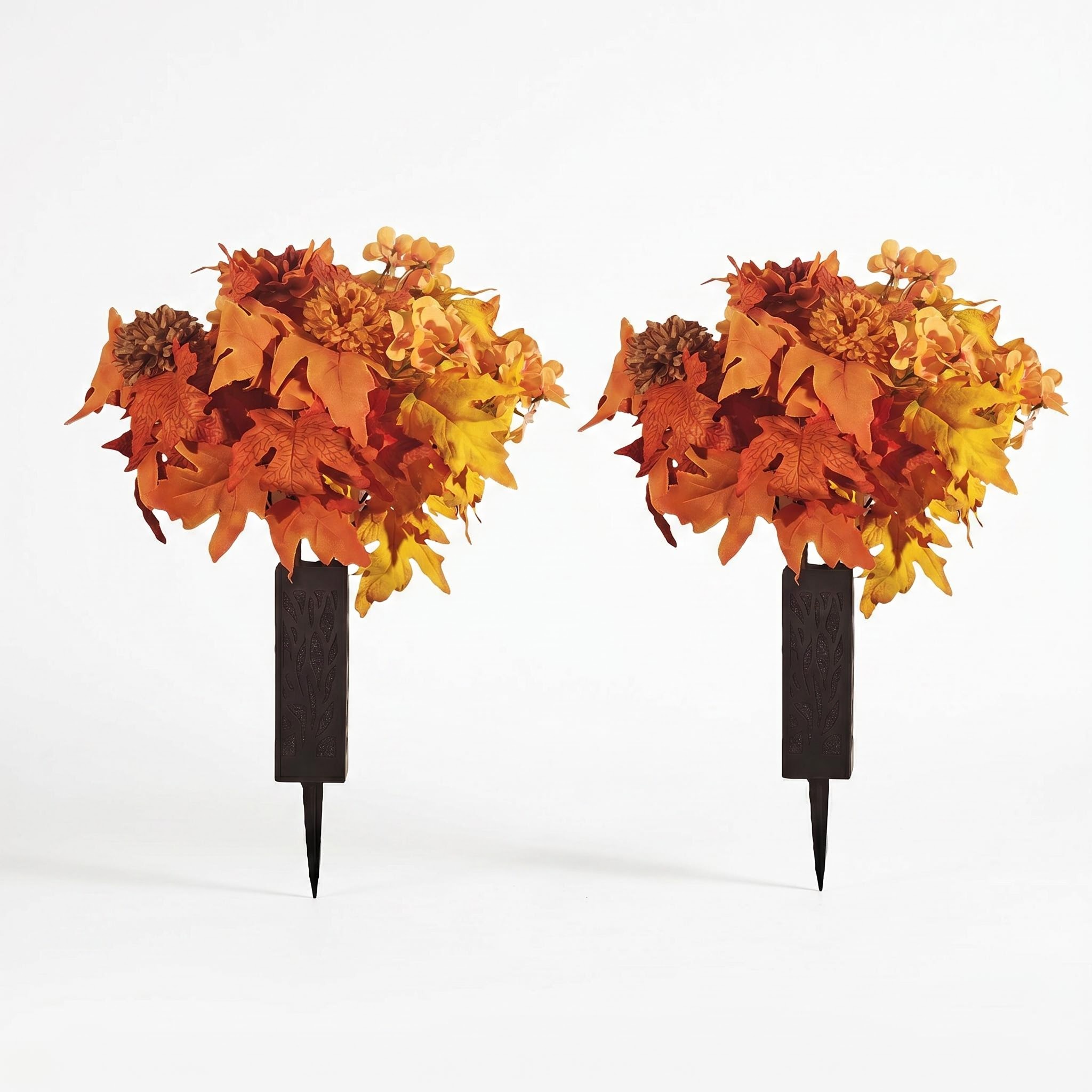 Grabgesteck Herbst 2er Set